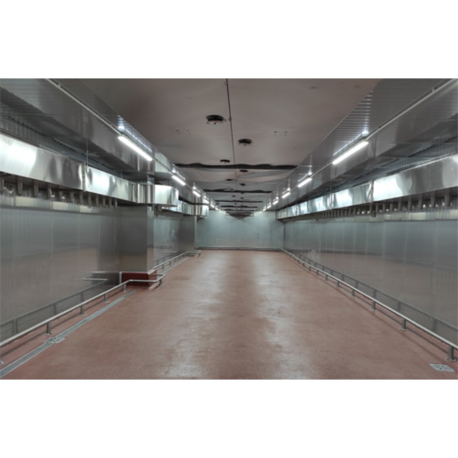MATURING CHAMBER FOR PRODUCTION OF AIR DRIED SALAMI (100 TROLLEYS)