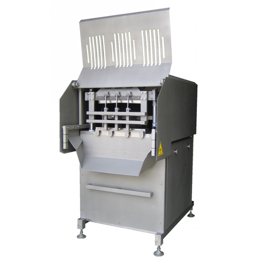 MACHINE FOR CUTTING LARGE PIECES OF FROZEN MEAT (GUILLTONE)  [SK 150]
