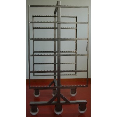 TROLLEY FOR THE TRANSPORTATION AND TREATMENT OF PRODUCTS 8 level