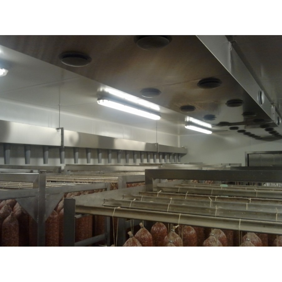 MATURING CHAMBER FOR PRODUCTION OF AIR DRIED SALAMI (9 TROLLEYS)