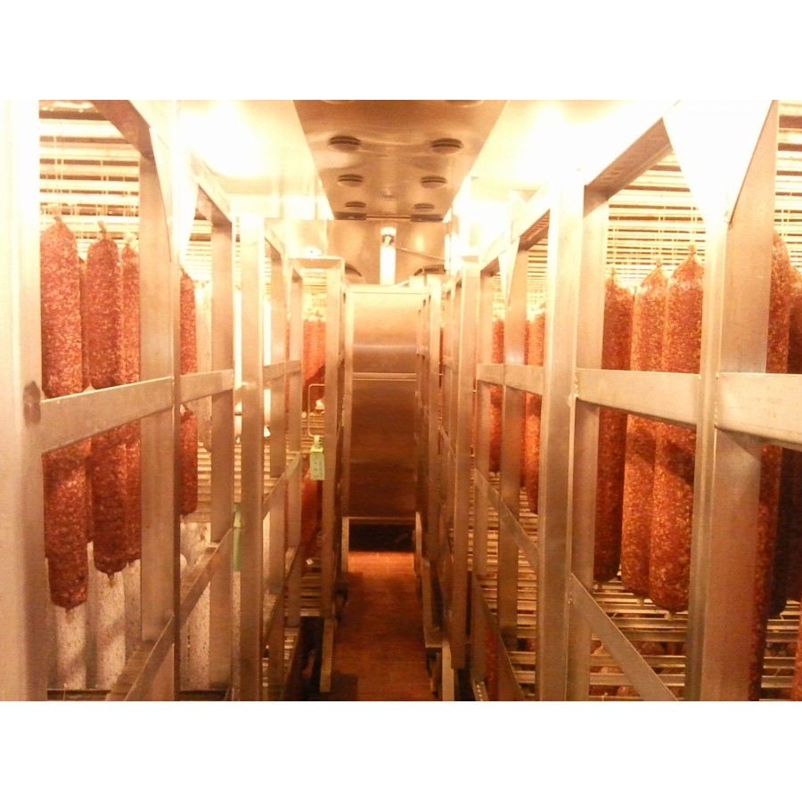 CHAMBER FOR CONSERVATION OF AIR DRIED SALAMI (30 TROLLEYS)